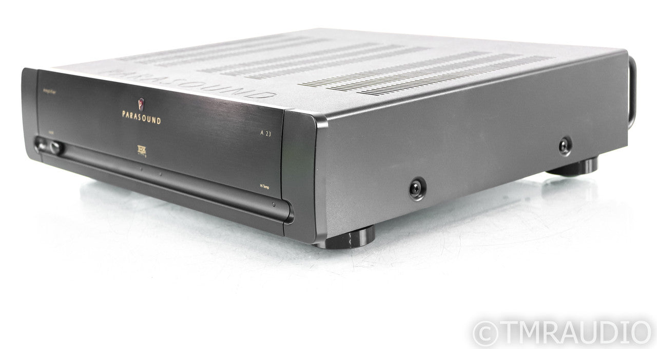Parasound Halo A23 Stereo Power Amplifier; A 23; Black