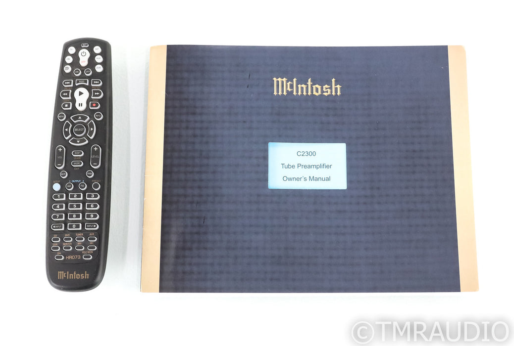 McIntosh C2300 Stereo Tube Preamplifier; C-2300; Remote; MM / MC Phono