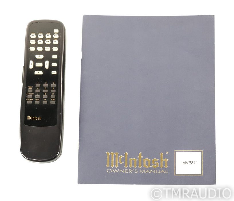McIntosh MVP841 CD / DVD Player; MVP-841; Remote