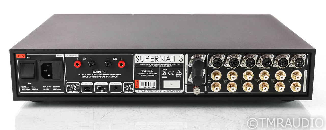 Naim Supernait 3 Stereo Integrated Amplifier