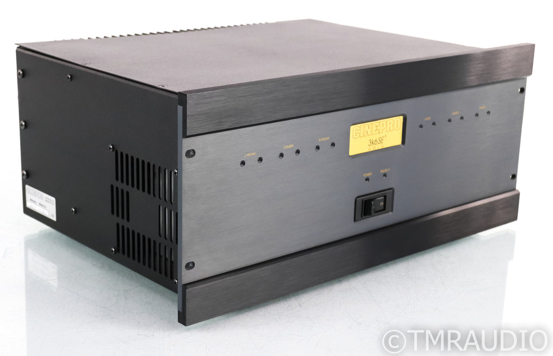 Cinepro 3K6SE3 Gold Six Channel Power Amplifier; 3K6 SE3