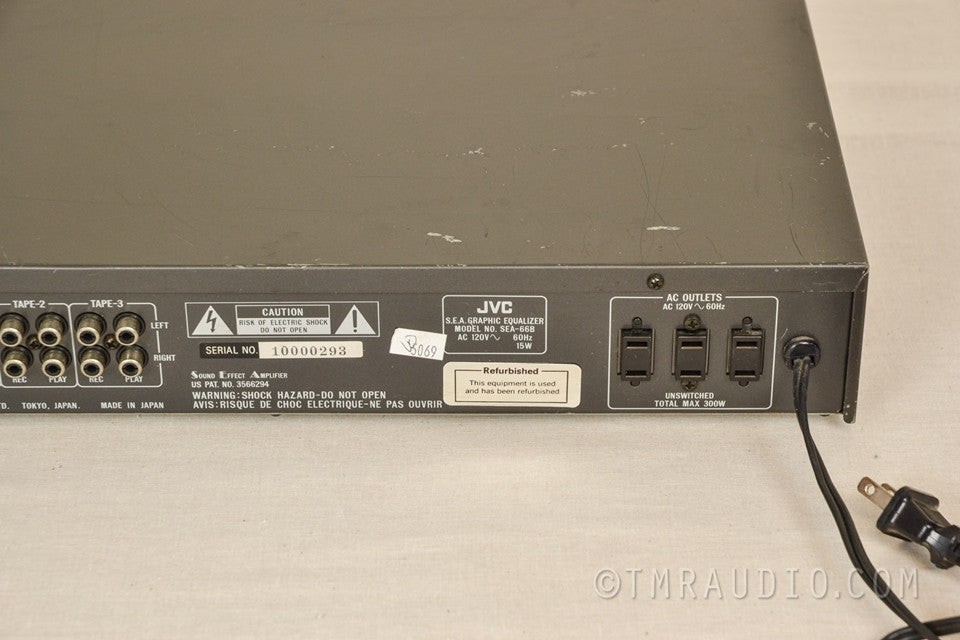 JVC SEA-66 10-band Graphic Equalizer with Spectrum Analyzer