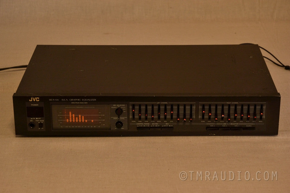 JVC SEA-66 10-band Graphic Equalizer with Spectrum Analyzer