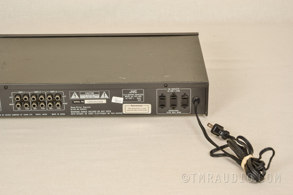 JVC SEA-66 10-band Graphic Equalizer with Spectrum Analyzer