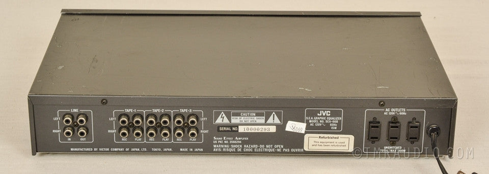 JVC SEA-66 10-band Graphic Equalizer with Spectrum Analyzer