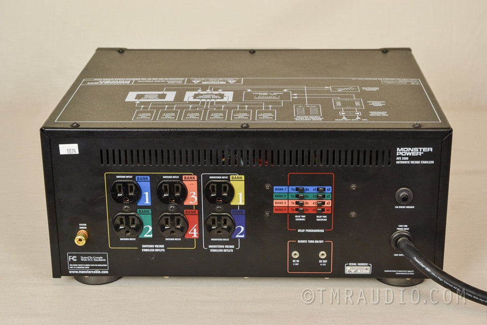 Monster Power AVS2000 Automatic Voltage Stabilizer