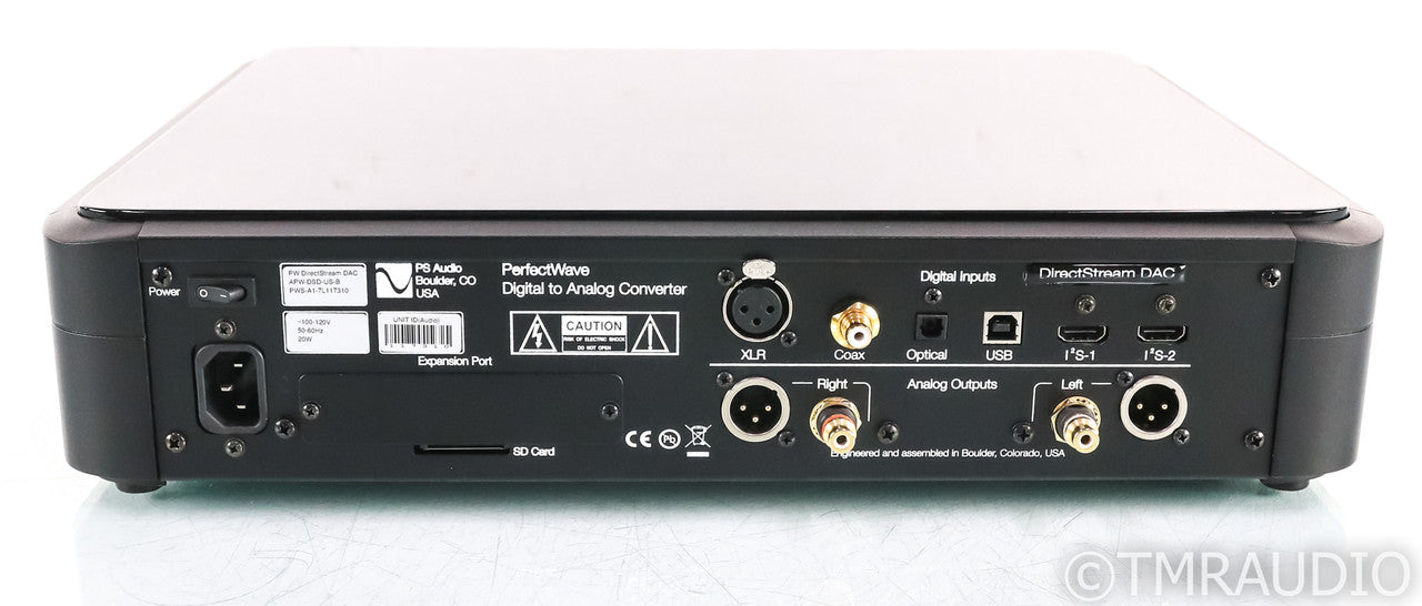 PS Audio PerfectWave DirectStream DAC; D/A Converter; Black; Remote (Used)