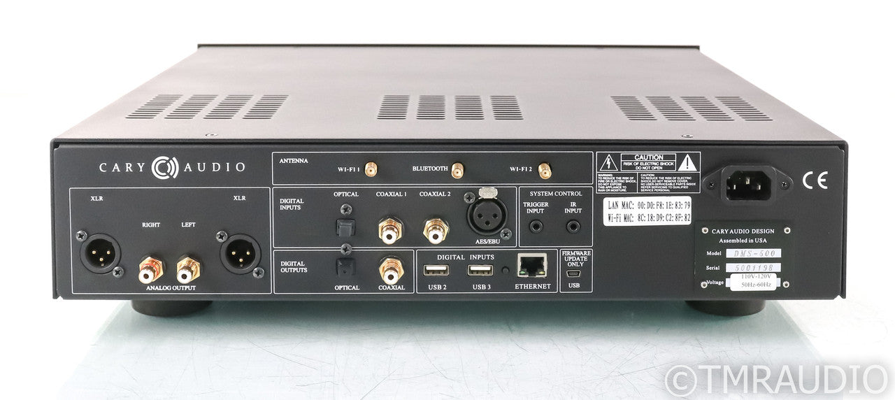 Cary Audio DMS-500 Network Streamer; DAC; DMS500; Remote