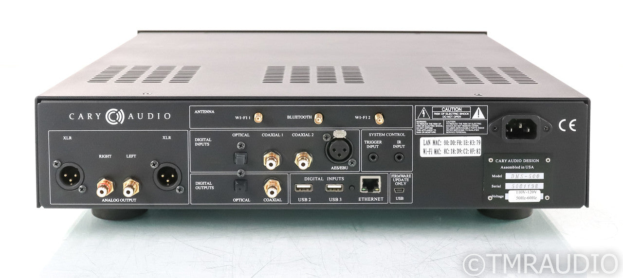 Cary Audio DMS-500 Network Streamer; DAC; DMS500; Remote