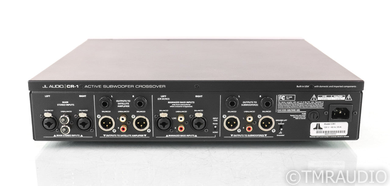 JL Audio CR-1 Active Subwoofer Crossover; CR1