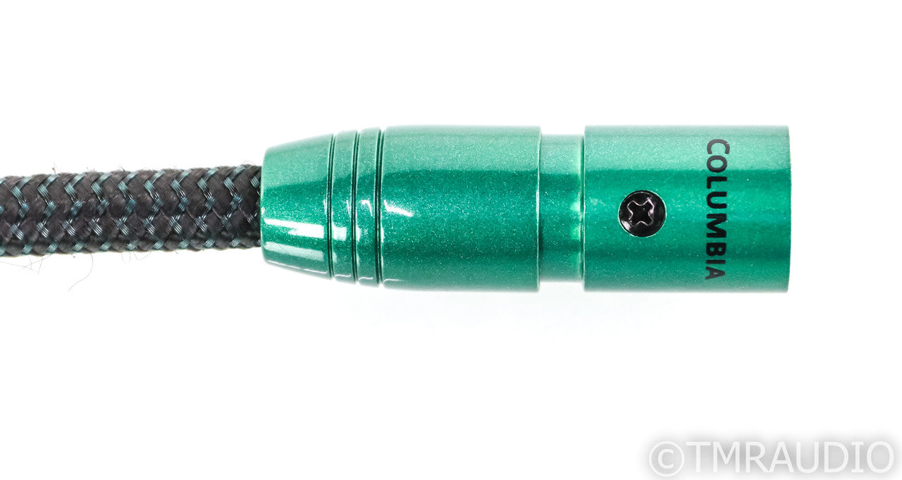 AudioQuest Columbia XLR Cables; 1m Pair Balanced Interconnects; 72v DBS