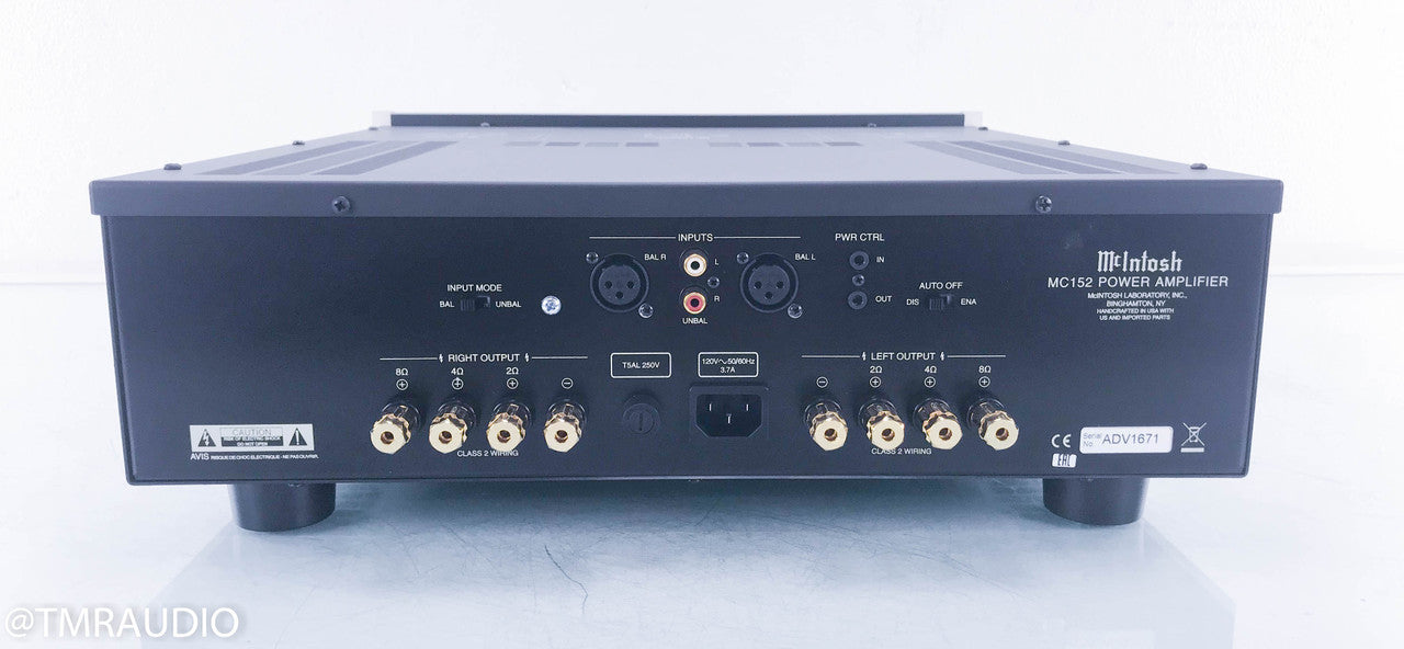 McIntosh MC152 Stereo Power Amplifier; MC-152 (1/4)
