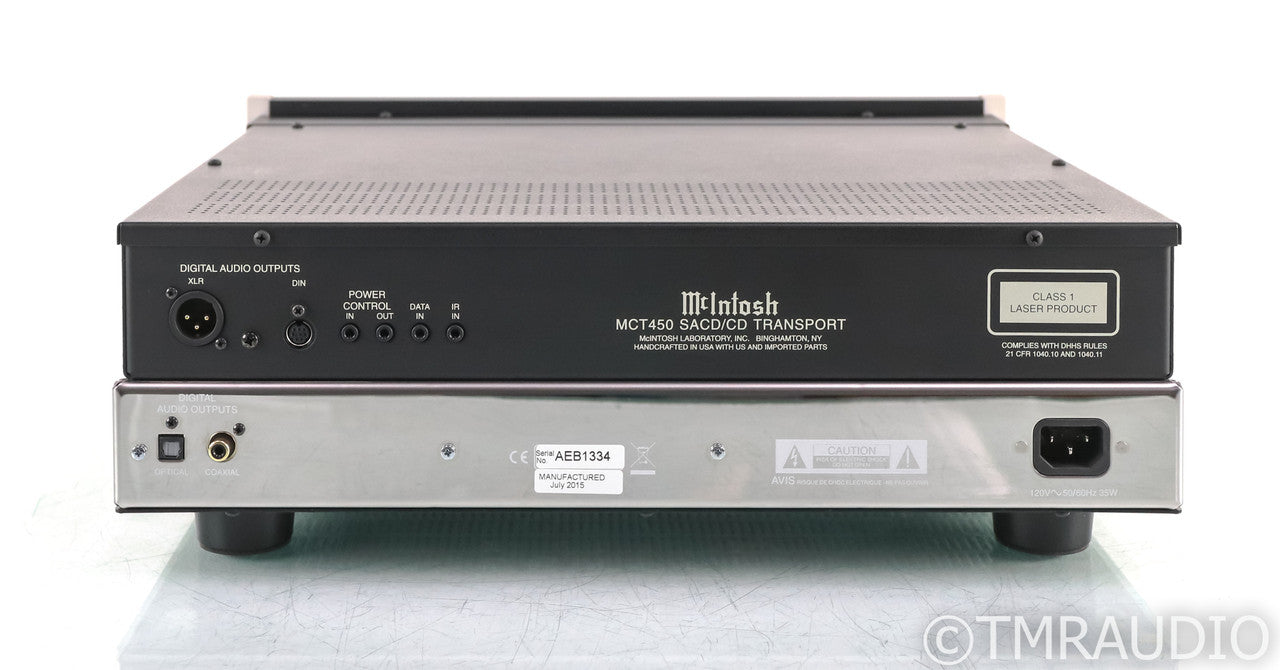 McIntosh MCT450 SACD / CD Transport; MCT-450; Remote