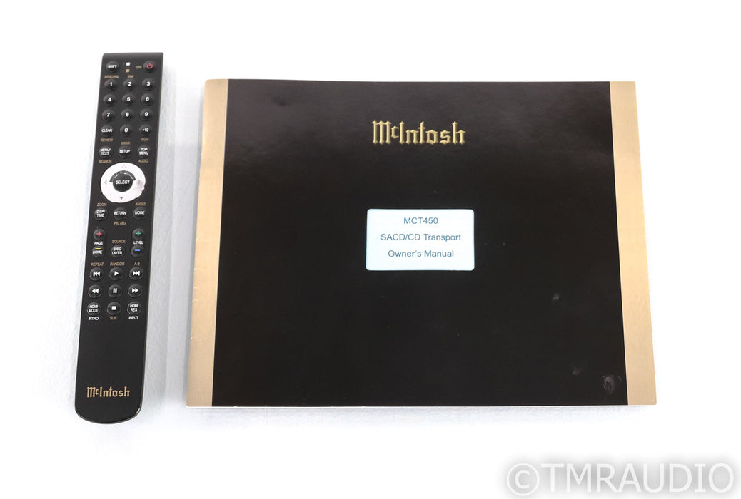 McIntosh MCT450 SACD / CD Transport; MCT-450; Remote