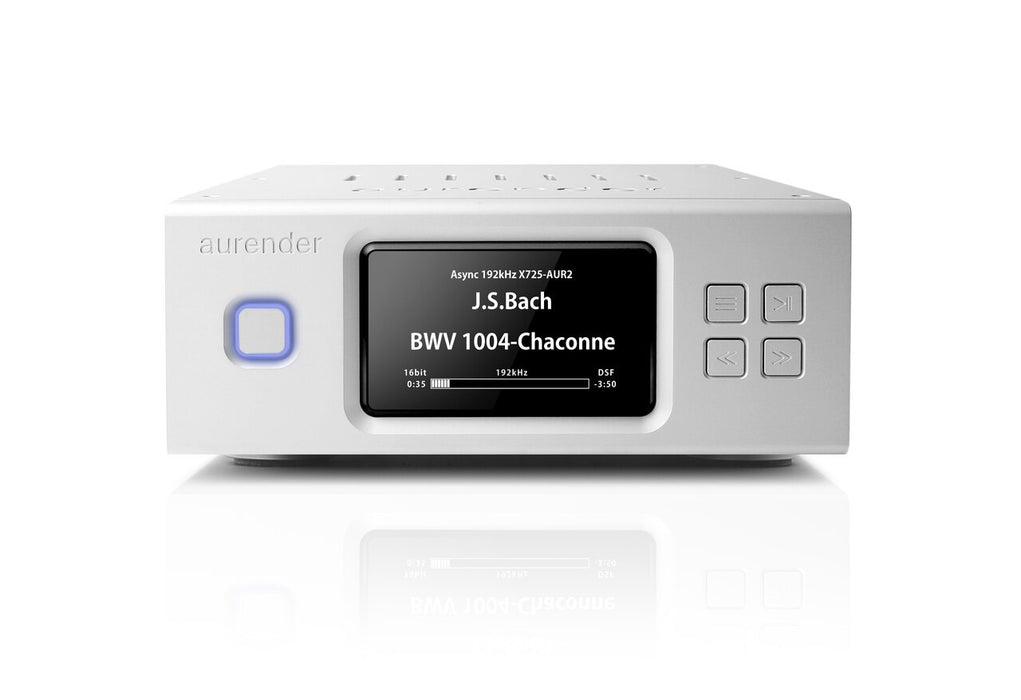 Aurender X100L Network Server / Streamer; Silver; 12TB HDD (Clearance/Warranty)