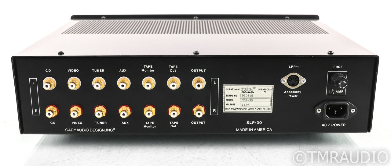 Cary Audio SLP-30 Stereo Tube Preamplifier; SLP30; Black