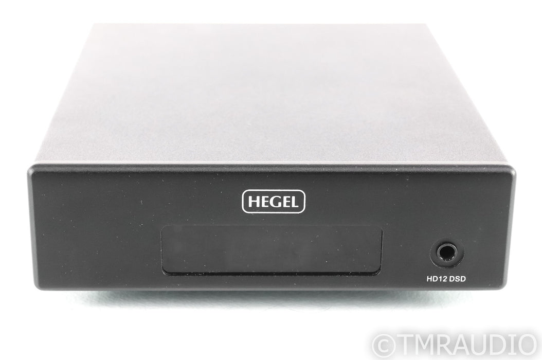 Hegel HD12 DSD DAC; D/A Converter; HD-12; Black; Remote