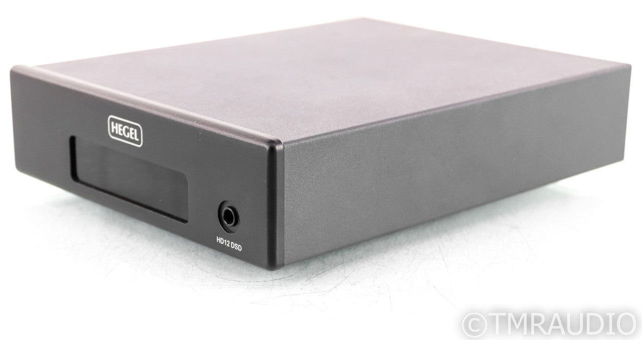 Hegel HD12 DSD DAC; D/A Converter; HD-12; Black; Remote