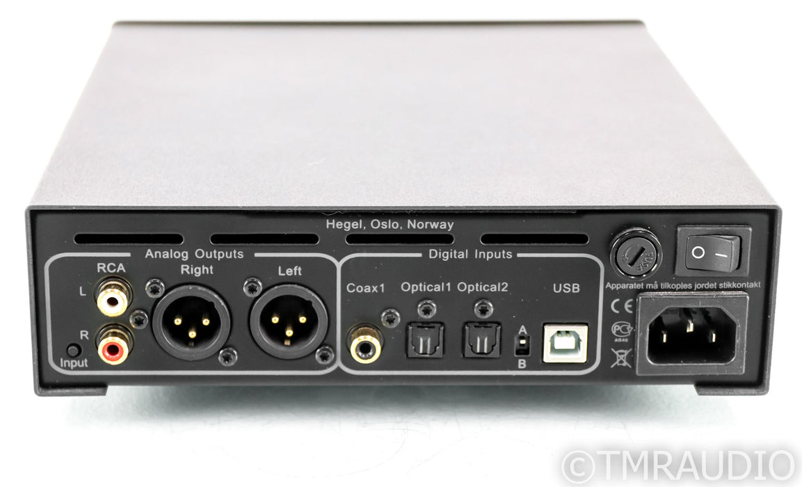 Hegel HD12 DSD DAC; D/A Converter; HD-12; Black; Remote