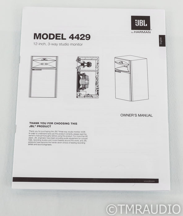 JBL 4429 Floorstanding Speakers