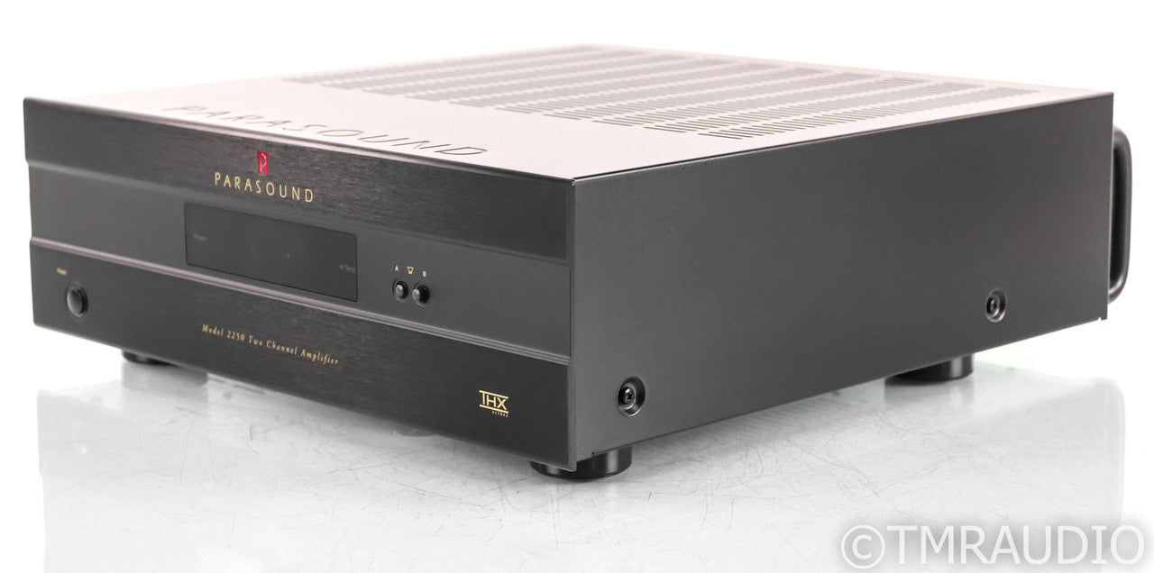 Parasound NewClassic 2250 Stereo Power Amplifier; Black