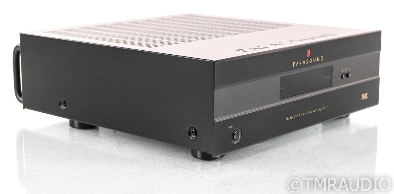 Parasound NewClassic 2250 Stereo Power Amplifier; Black