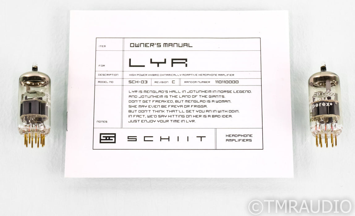Schiit Lyr Tube Headphone Amplifier
