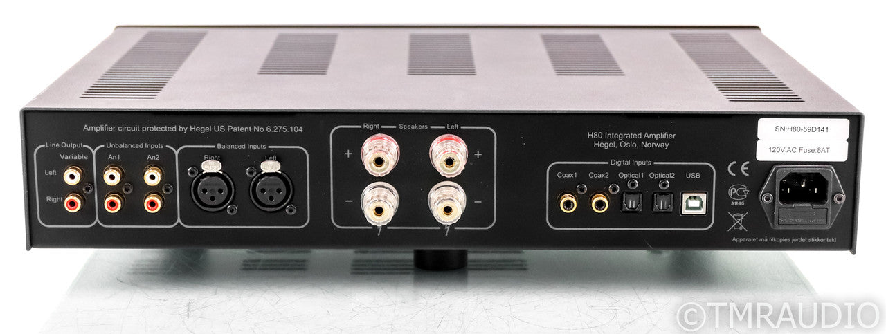 Hegel H80 Stereo Integrated Amplifier