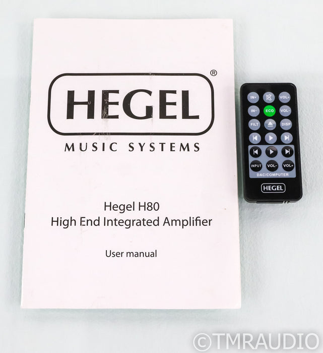 Hegel H80 Stereo Integrated Amplifier