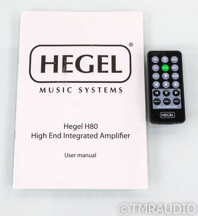 Hegel H80 Stereo Integrated Amplifier