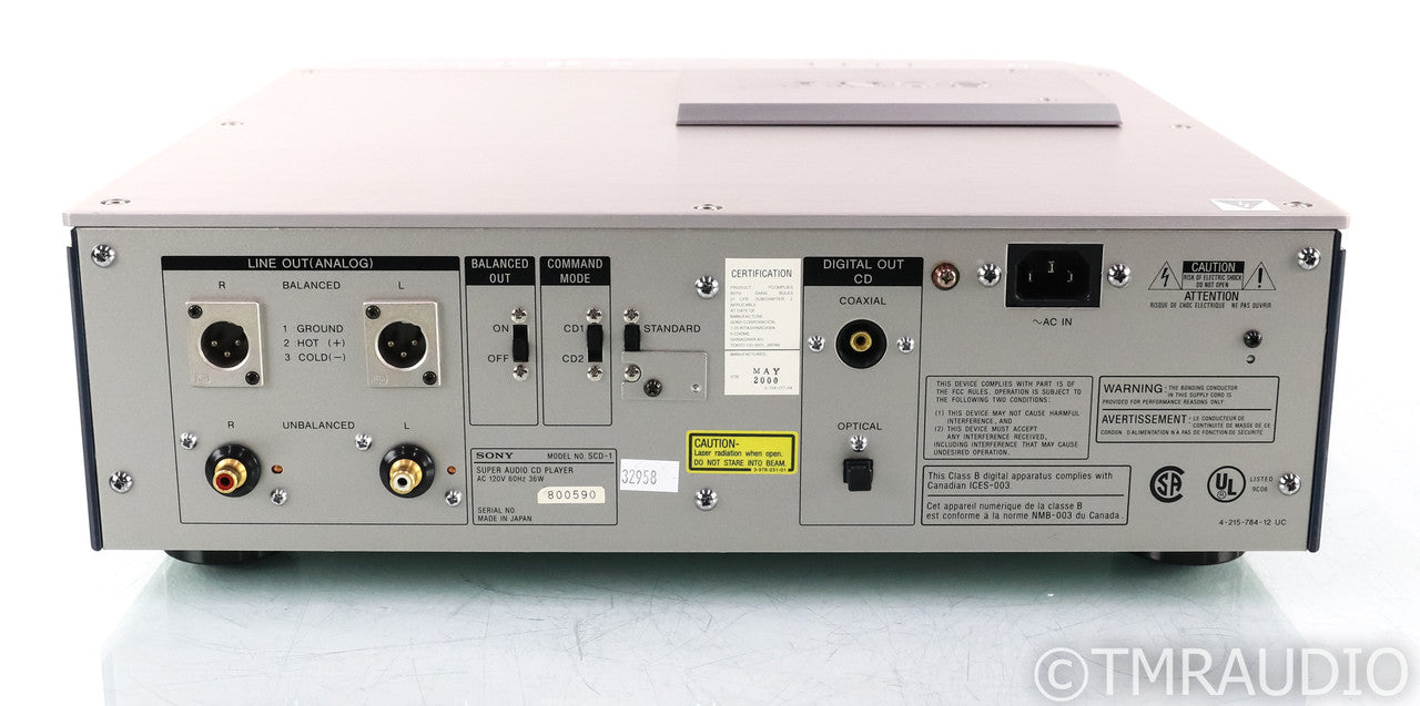Sony SCD-1 SACD / CD Player; SCD1; Remote