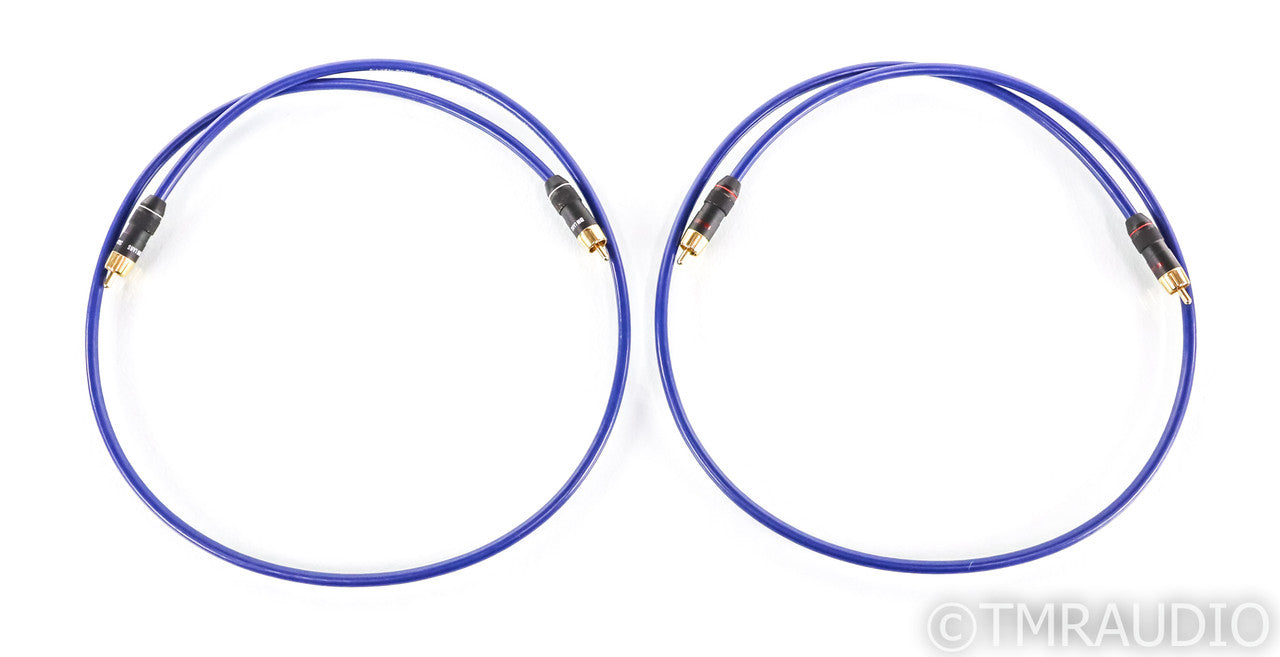 DH Labs Silver Sonic BL-1 Series II RCA Cables; 1m Pair Interconnects