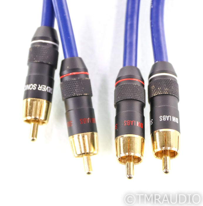 DH Labs Silver Sonic BL-1 Series II RCA Cables; 1m Pair Interconnects