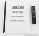 Adcom GFP-750 Stereo Preamplifier; GFP750; Black; Remote; Blue Board