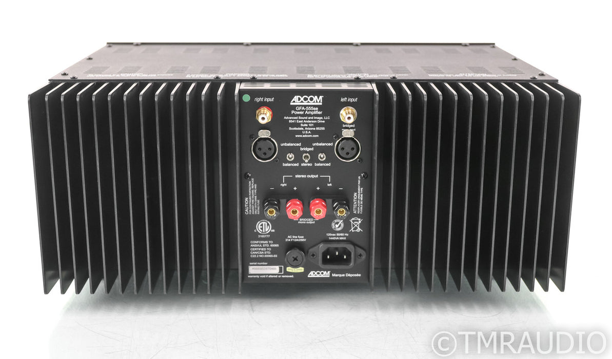 Adcom GFA-555se Stereo Power Amplifier; GFA555 SE