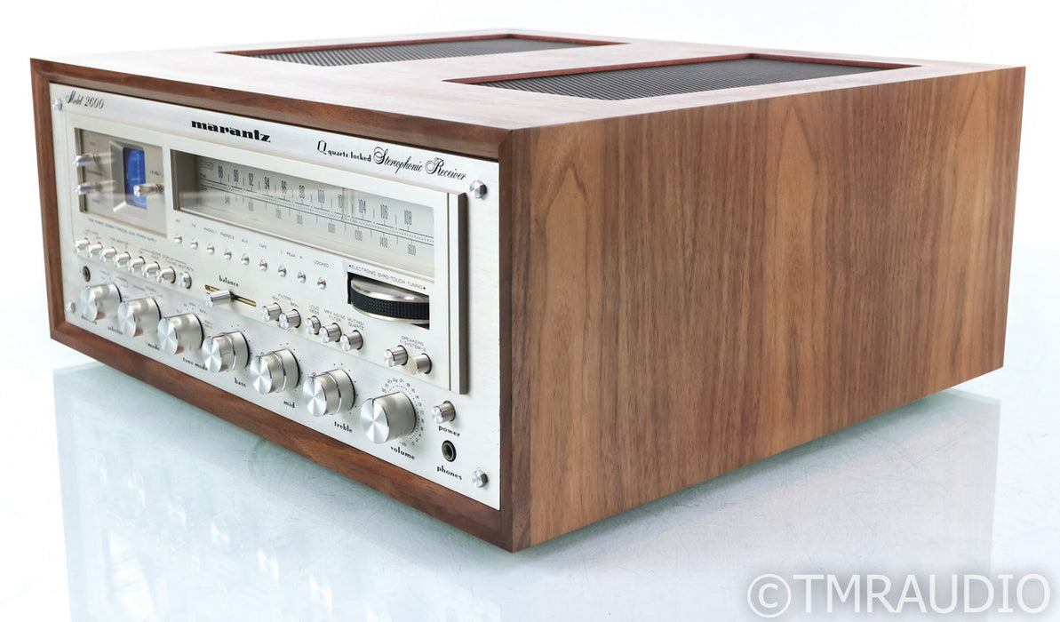Marantz Model 2600 Vintage Stereo AM / FM Receiver; Custom Cabinet; Restored