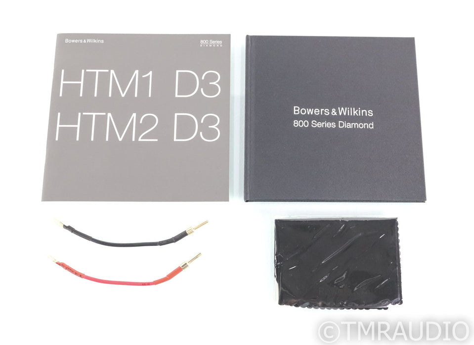 B&W HTM2 D3 Center Channel Speaker; HTM-2; Rosenut