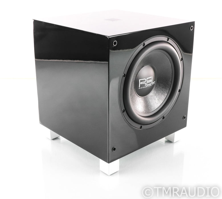 REL Acoustics T/9 10" Powered Subwoofer; Gloss Black; T-9