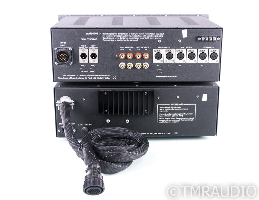 Atma-sphere Music Preamplifier MP-1 MK2 Tube Preamplifier; MP1 MKII; MM Phono