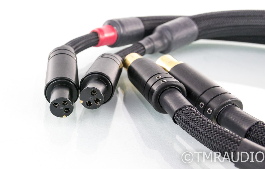 Cable Research Lab Silver Series XLR Cables; 1m Pair Balanced Interconnects; CRL