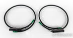 AudioQuest Earth RCA Cables; 1m Pair Interconnects; 72v DBS
