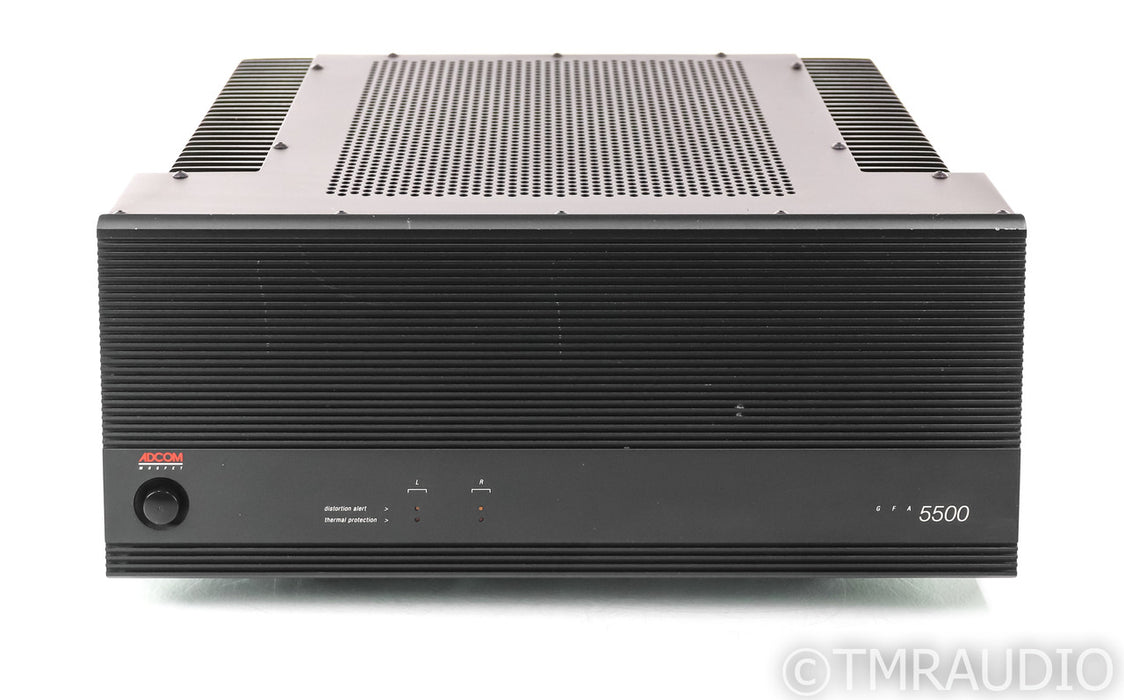 Adcom GFA-5500 Stereo Power Amplifier; Black; GFA-5500