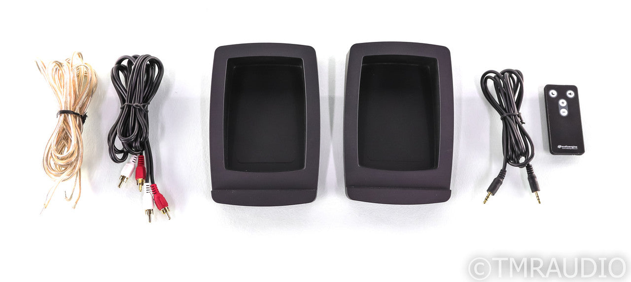 Audioengine A5+ Powered Bookshelf Speakers; Satin Black Pair; A-5+