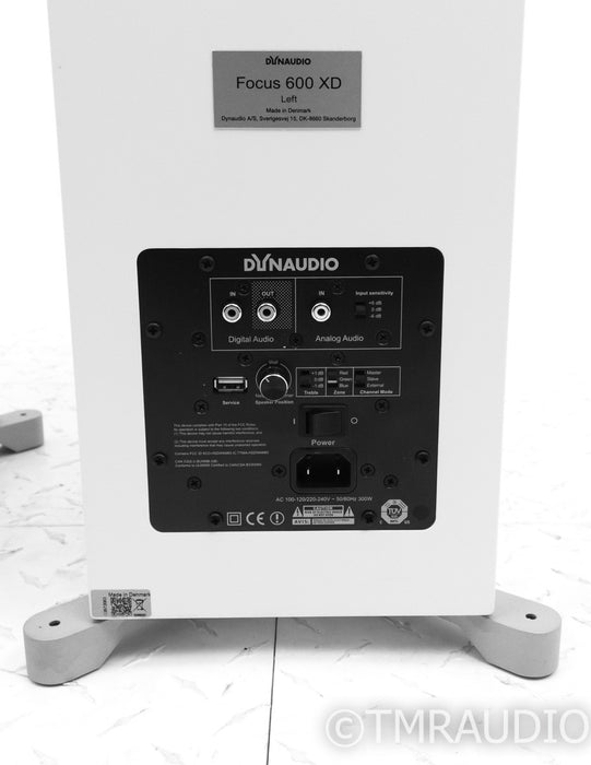 Dynaudio Focus 600 XD Active Floorstanding Speakers