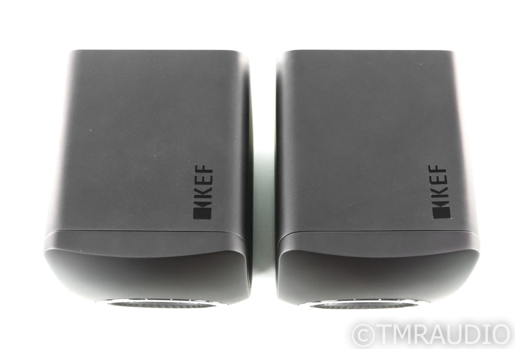 KEF LS50 Black Edition Bookshelf Speakers; All Black Pair; LS-50