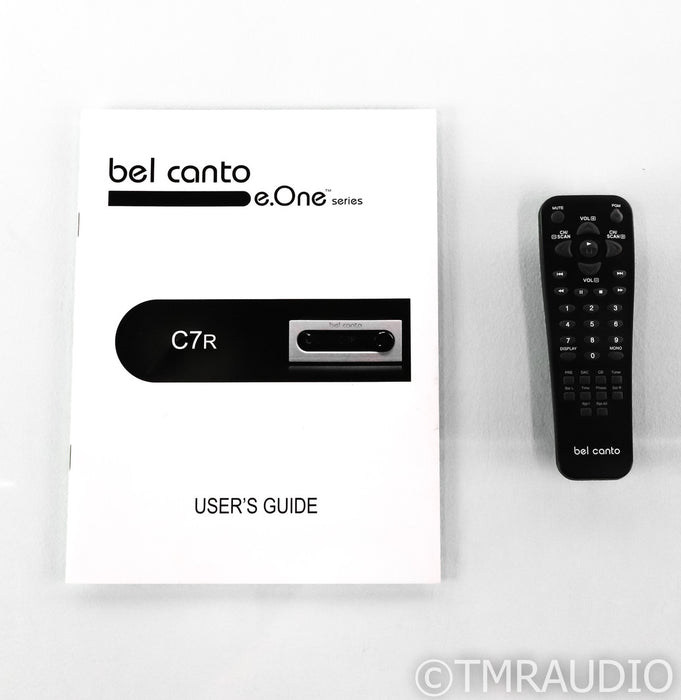 Bel Canto C7R Stereo Integrated Amplifier; C7-R; DAC; FM Tuner; Remote
