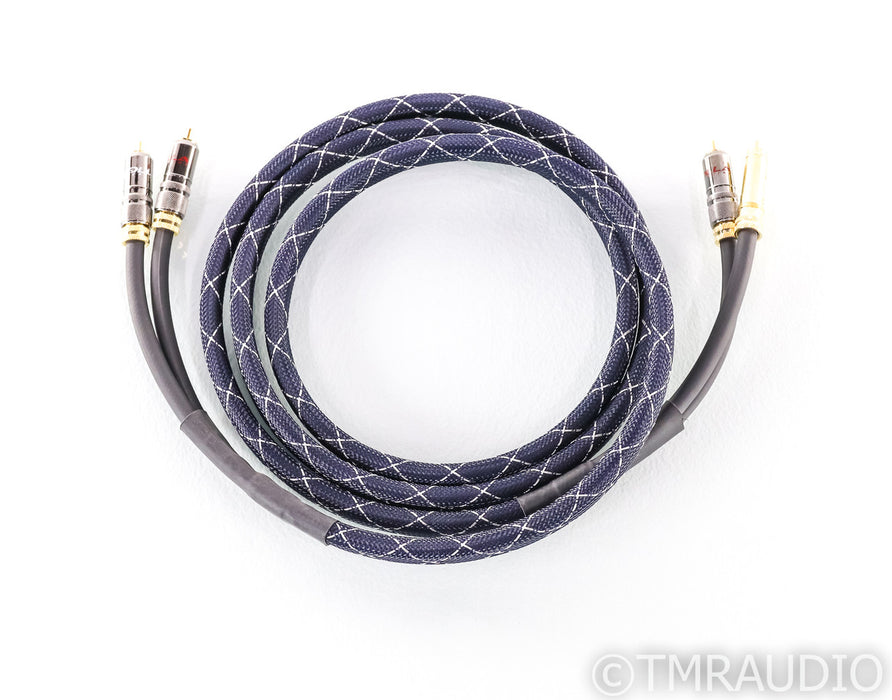 Zaolla Silverline RCA Cables; 7ft Pair Interconnects (One missing shield)