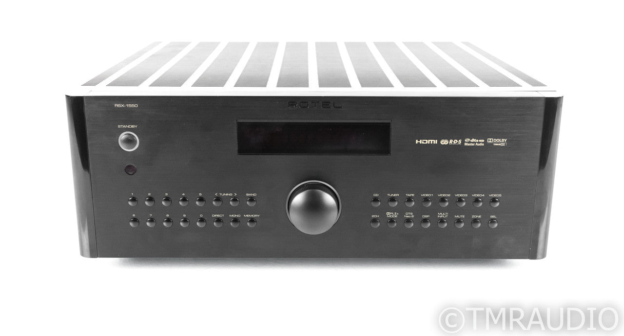 Rotel RSX-1550 5.1 Channel Home Theater Receiver; Remote