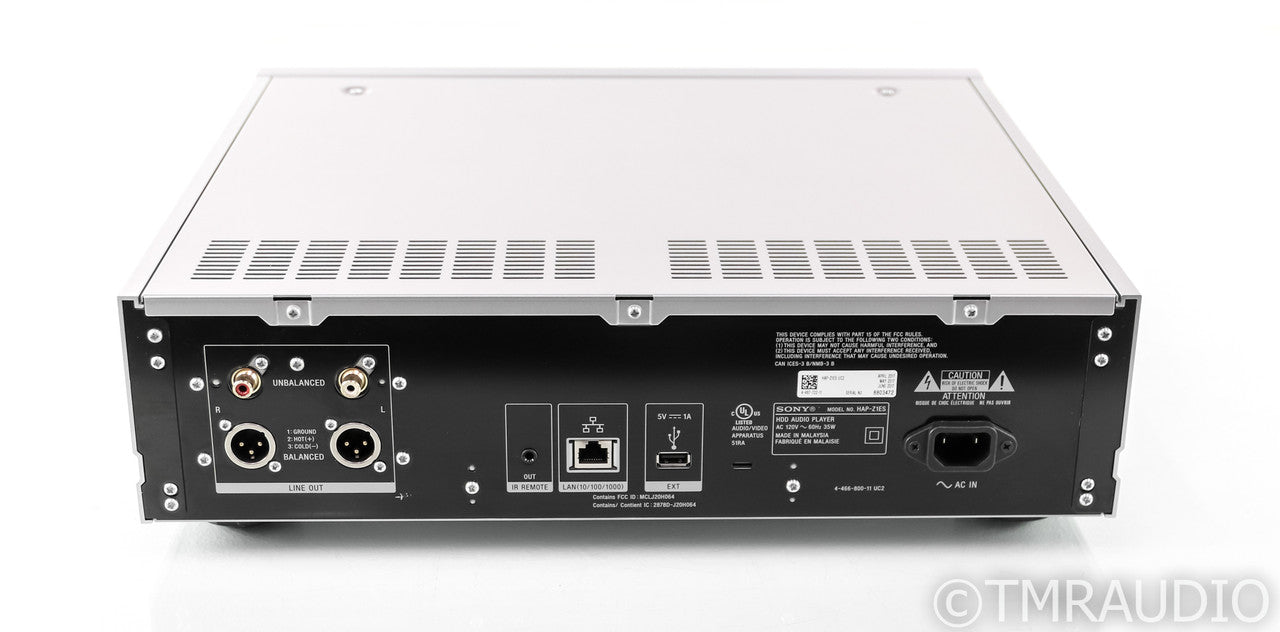 Sony HAP-Z1ES Network Streamer / Server; 1TB HDD; Remote