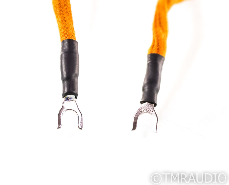 Luna Cables Orange Phono Turntable Ground Wire; Single 1.3m Cable